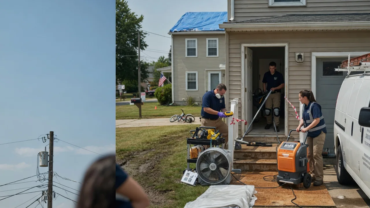 Water Damage Repair in Berwick, LA near me